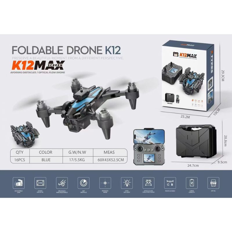 Haz clic para ver más imágenes DRON-K12MAX