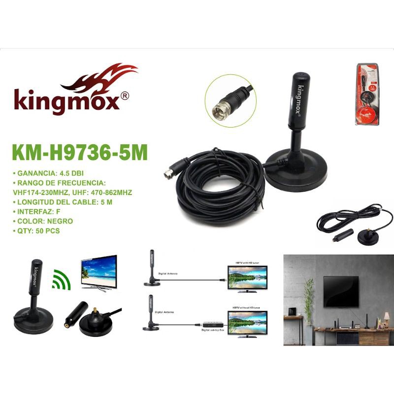 Haz clic para ver más imágenes KM-H9736-5M
