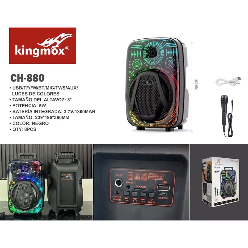 Haz clic para ver más imágenes CH-880