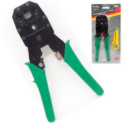 Alicate Crimper de cable de RED DULL verde