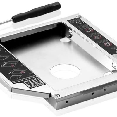 Segundo HDD Caddy 12.7mm SATA III 3,0 Para SSD De 2,5 ” Notebook CD-ROM