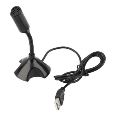 Microfono mini / conector usb / m-306 / black