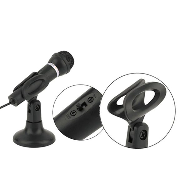 Microfono De Pc Con Soporte (yw30)