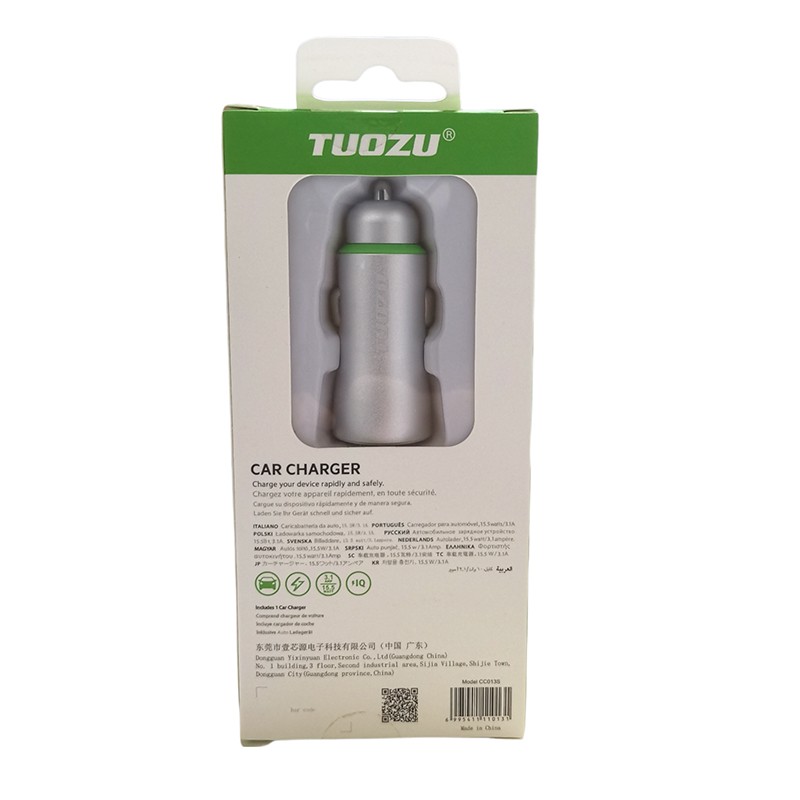 Cargador para cocho 15.5W / 3.1A smart IC