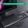Teclado y mouse combo inalámbrico USB 2.4G