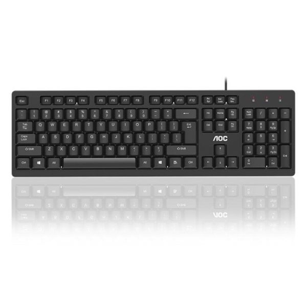 Teclado Con Cable Usb Kb161 Aoc Ingles