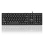 Teclado Con Cable Usb Kb161 Aoc Ingles