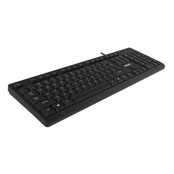 Teclado Con Cable Usb Kb161 Aoc Ingles