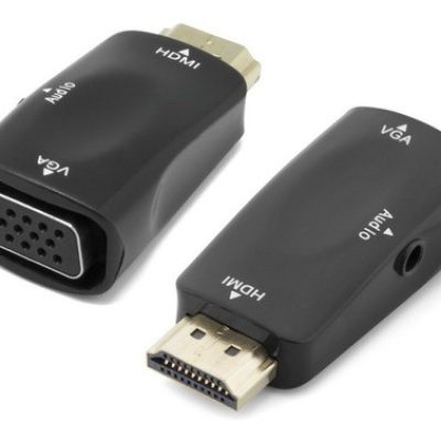 Adaptador Hdmi A Vga Con Audio