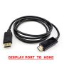 Cable display port a hdmi con convertidor 4k*2k 1.8metro