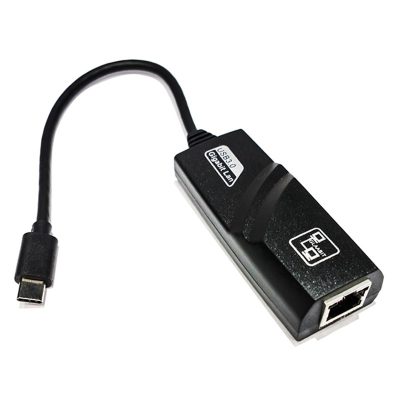 Adaptador tipo c a rj45 lan 10/100/1000mbps