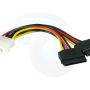 Cable Corriente Sata De 2 Conectores