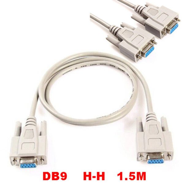 Cable RS232(DB9)H a RS232(DB9)H 1.5M