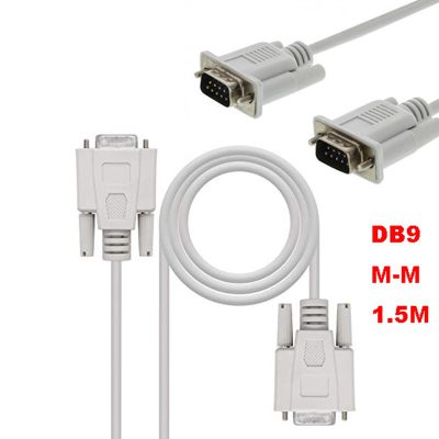 Cable rs232(db9)m A rs232(db9)m 1.5m