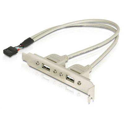 Tarjeta De 2 X Usb 2.0 Para PC