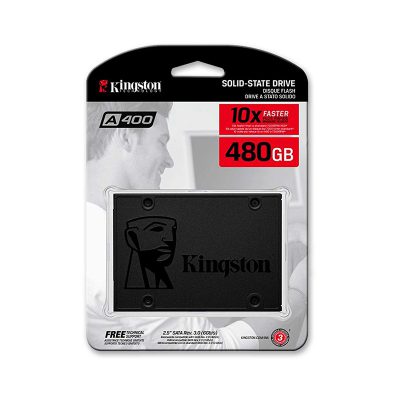 Disco Estado Solido (SSD) Kingston A400, 480GB, SATA III, 2.5”, 7m