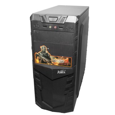 Caja AN-3302 Con Fuente Poder 450W ATX 20/24 Pines