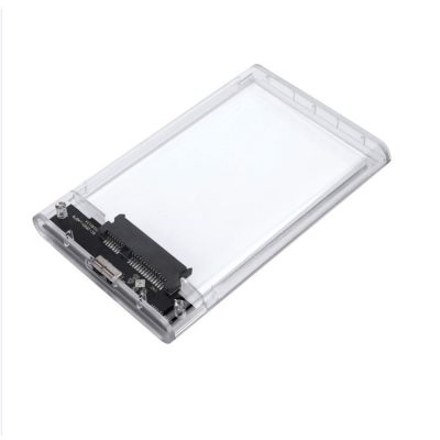 Caja De Disco Duro Externo Sata Usb 3.0 2.5″ Transparente