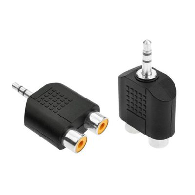 Adaptador 3.5mm Macho A 2Rca Hembra