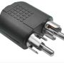 Adaptador 3.5mm Hembra A 2Rca Macho
