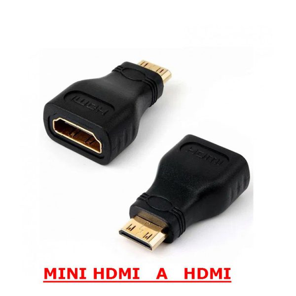 Adaptador Mini Hdmi Hembra A Hdmi Macho
