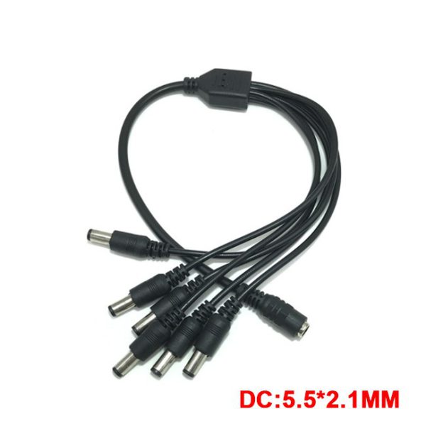 Adaptador DC Camara 1 A 6
