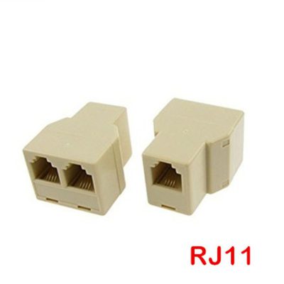 Adaptador Unión De Rj11 A 2 X Rj11