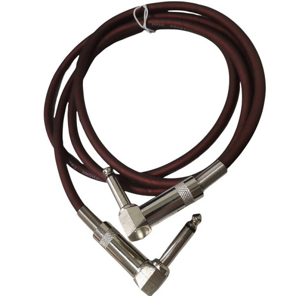 Cable 6.5mm 1/4trs Mono Macho Macho 90Grado