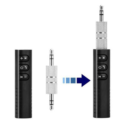 Adaptador receptor Bluetooth de coche, entrada Jack 3.5mm
