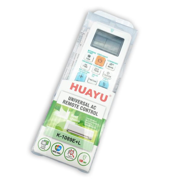 Control universal para aire acondicionado K-1089E+L HUAYU
