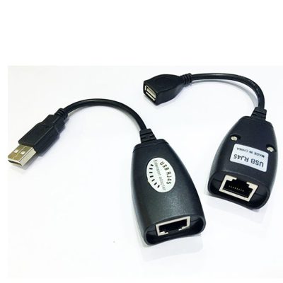 USB (macho) (hembra) a RJ45 Adaptador de extensión USB a RJ45 LAN s