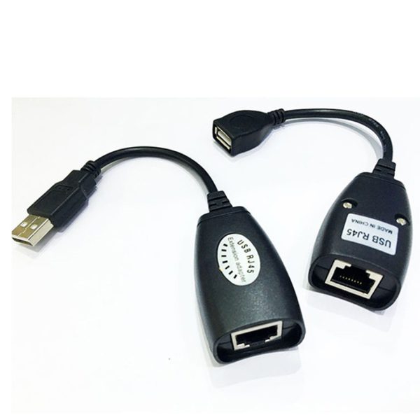 USB (macho) (hembra) a RJ45 Adaptador de extensión USB a RJ45 LAN s