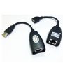 USB (macho) (hembra) a RJ45 Adaptador de extensión USB a RJ45 LAN s