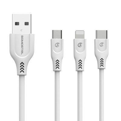 Cable usb para celular recarga 2metro Somostel BT01