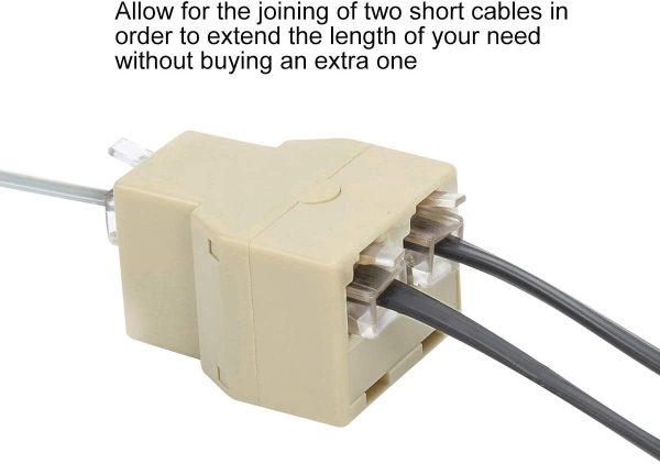 Adaptador Unión De Rj11 A 2 X Rj11