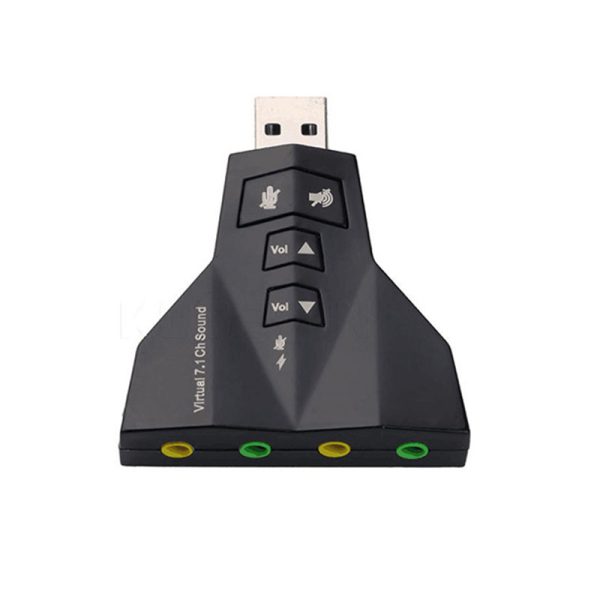 Adaptador sonido externa usb v7.1