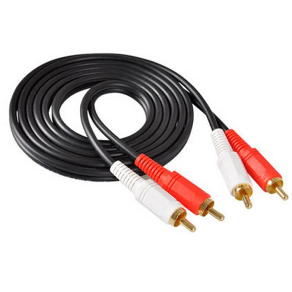 Cable audio 2rca a 2rca macho a macho