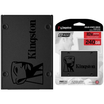 Disco Estado Solido (SSD) Kingston A400, 240GB, SATA III, 2.5”, 7m