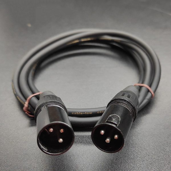 Cable Canon XLR macho a macho