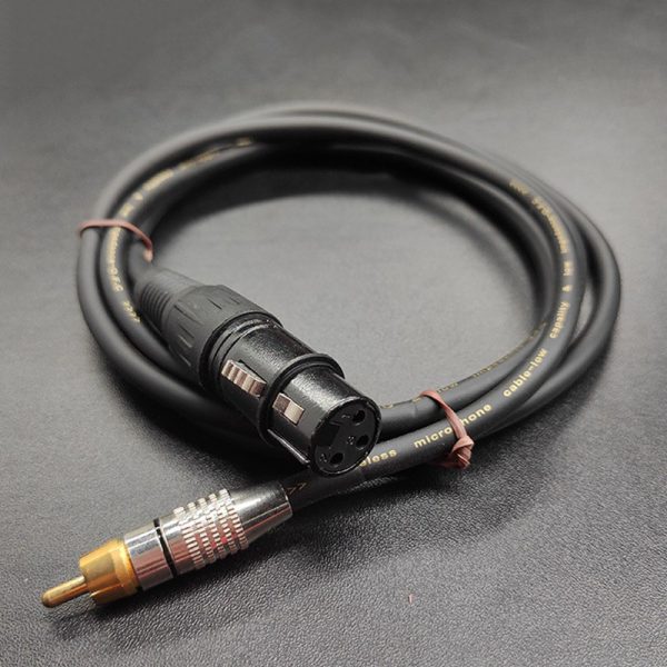 Cable XLR Hembra a RCA Macho