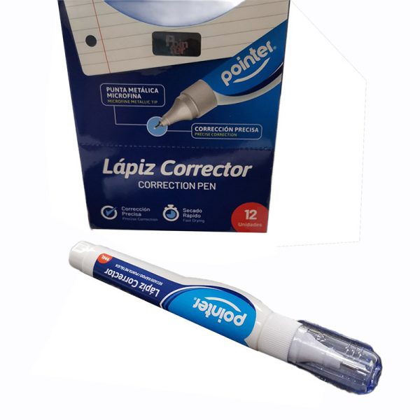 Corrector liquido tipo pluma