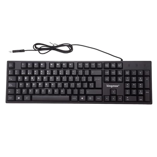 Teclado con cable usb resistente agua