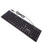 Teclado con cable usb resistente agua