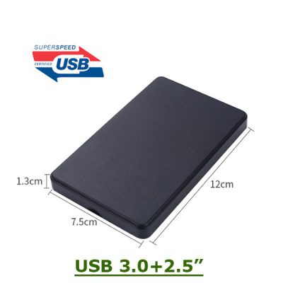 Caja para disco Duro 2.5 SATA+USB3.0
