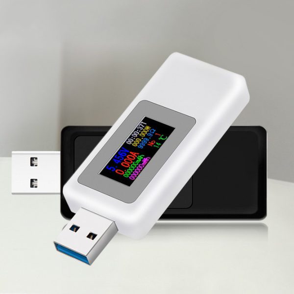 Probador de Voltímetros y amperios MX19 USB