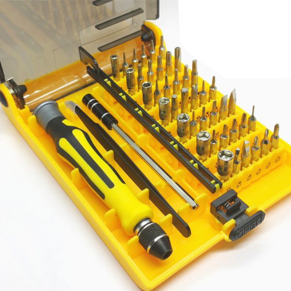 Juego destornillador para reparacion 45 in 1