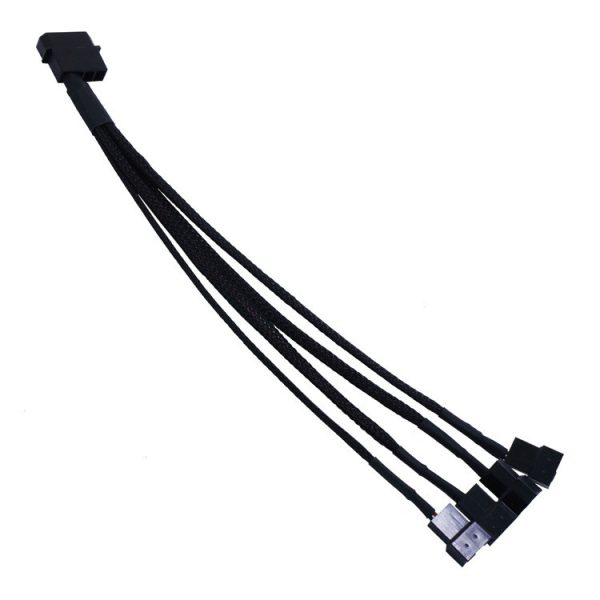 Cable de ventilador cpu molex a 3pin/4pin 1 a 4 27cm