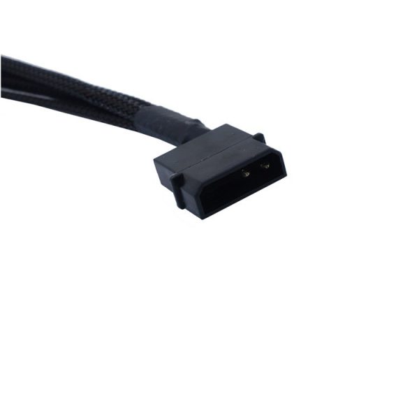 Cable de ventilador cpu molex a 3pin/4pin 1 a 4 27cm