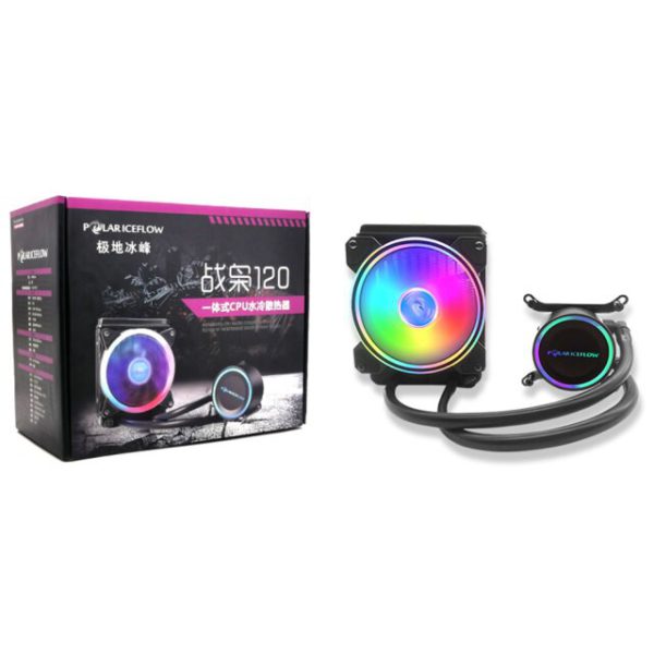 POLAR ICEFLOW-enfriador líquido de CPU 120 AIO RGB