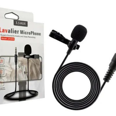 Micrófono Estéreo Solapa LAVALIER JH-043